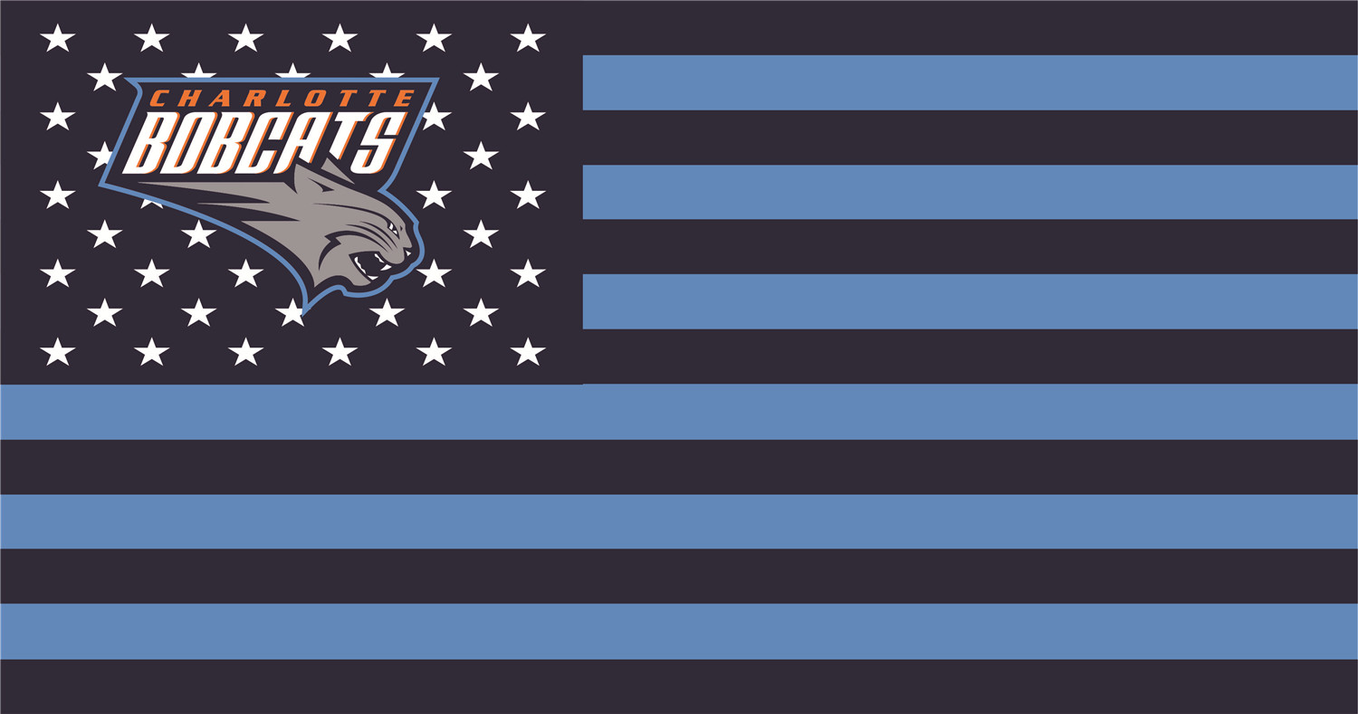 Charlotte Bobcats Flags DIY iron on transfer (heat transfer) Charlotte Bobcats Flags DIY iron on transfer (heat transfer)